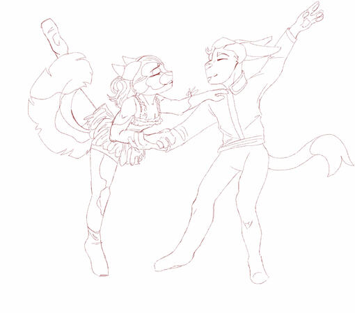 Two Character sketch