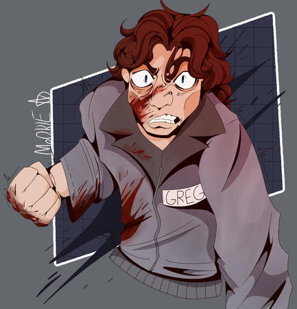 Half body Simple Shading