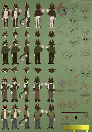 Lackadaisy Full Ref Sheet